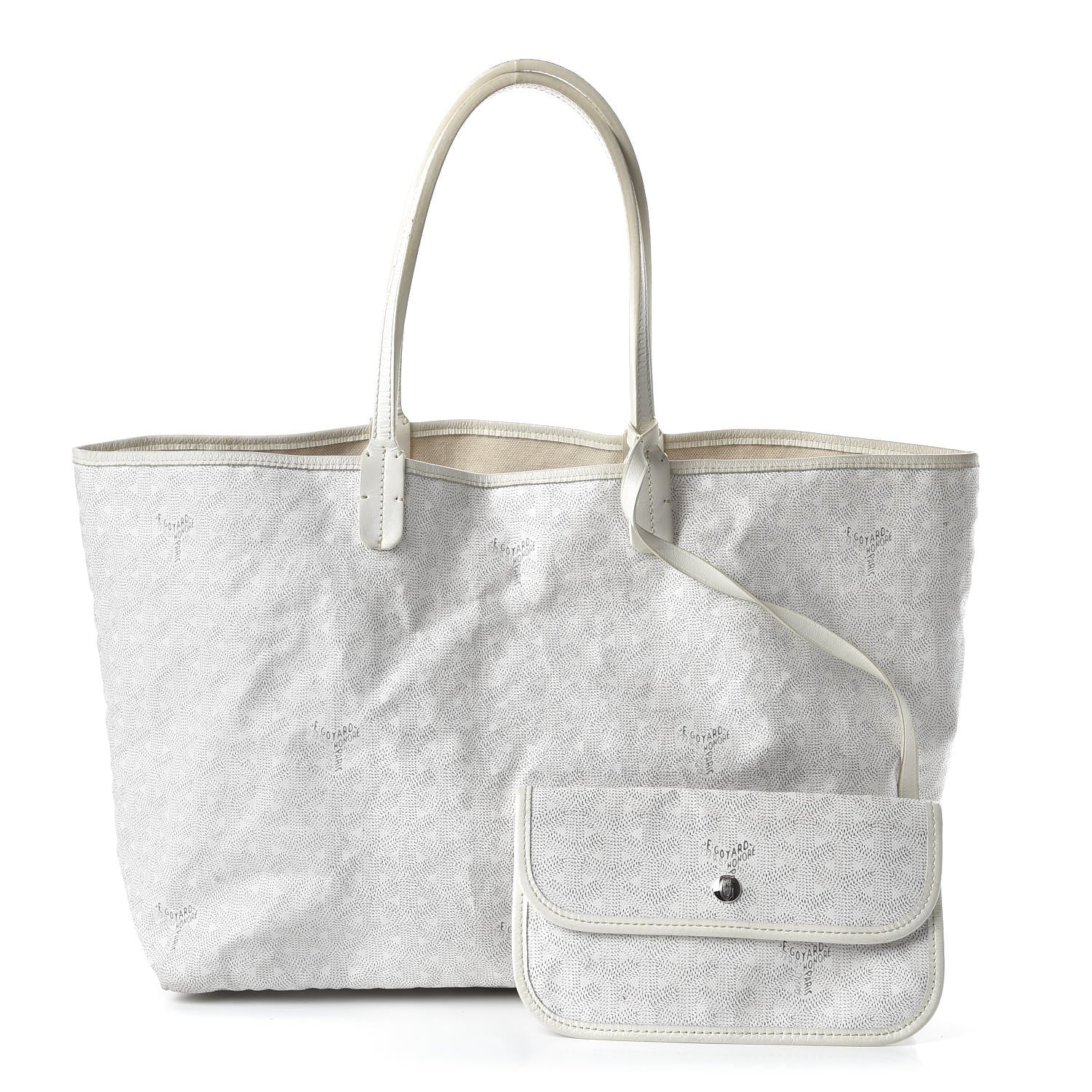 Goyard Goyardine Saint Louis PM White 1 of 11