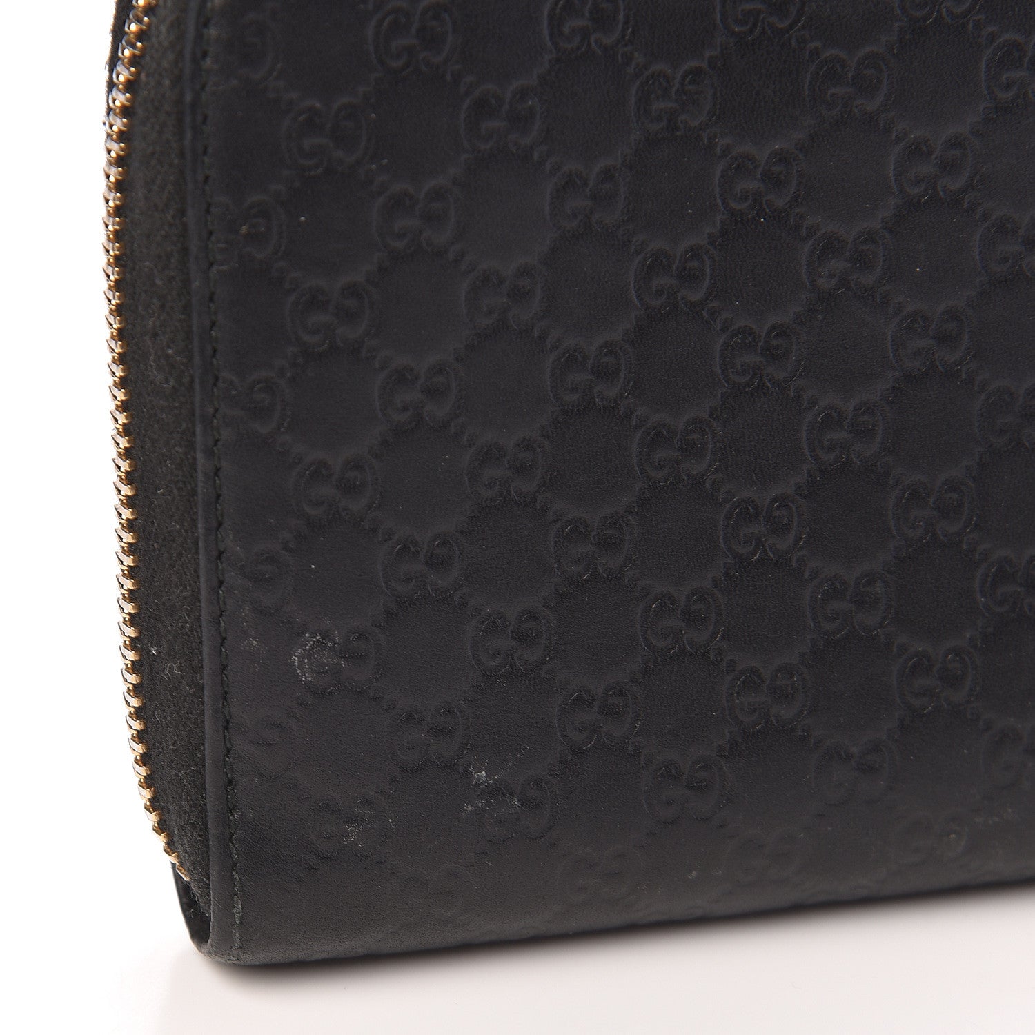 Gucci Microguccissima Zip Around Wallet Black 8 of 10