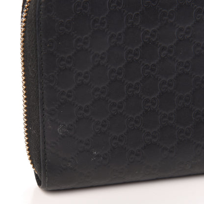 Gucci Microguccissima Zip Around Wallet Black 8 of 10
