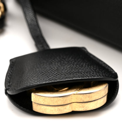 Chanel Caviar Quilted Medium CC Filigree Vanity Case Black 12 of 14