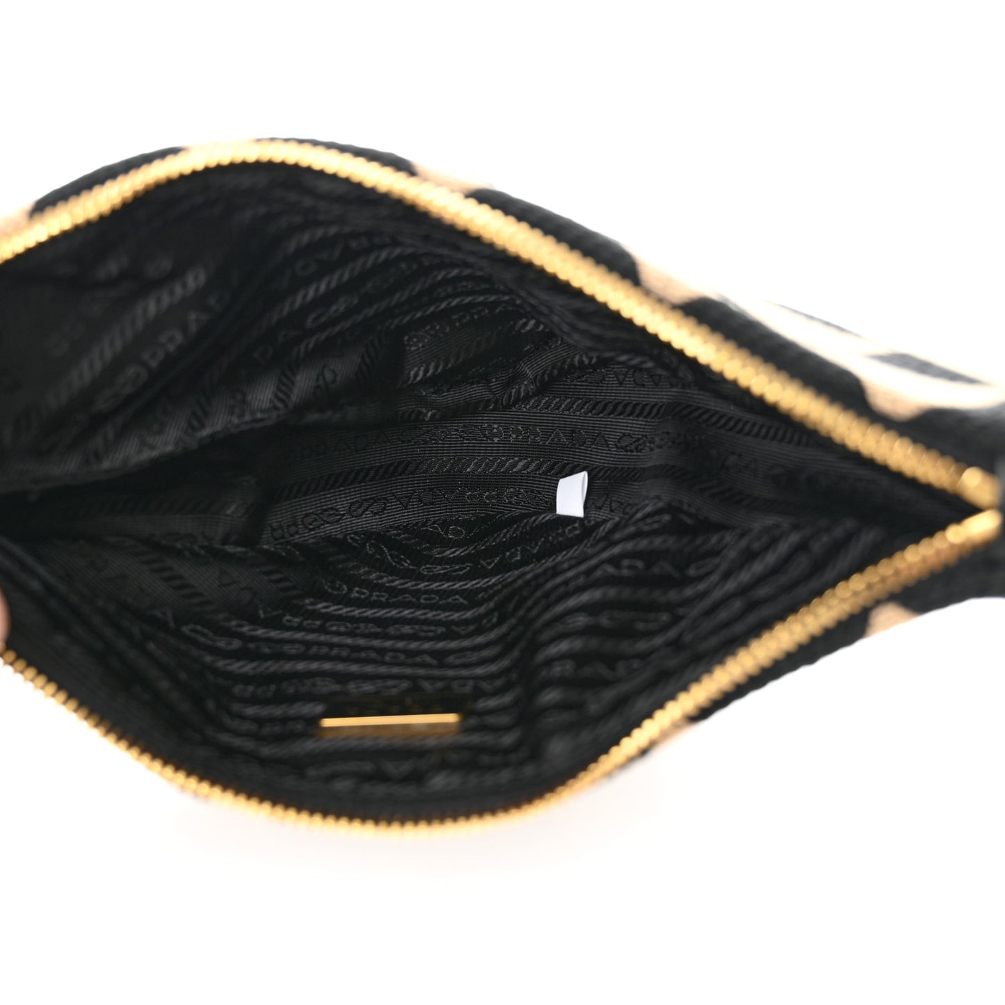 Jacquard Triangolo Symbole Embroidered Mini Triangle Bag Black Corda