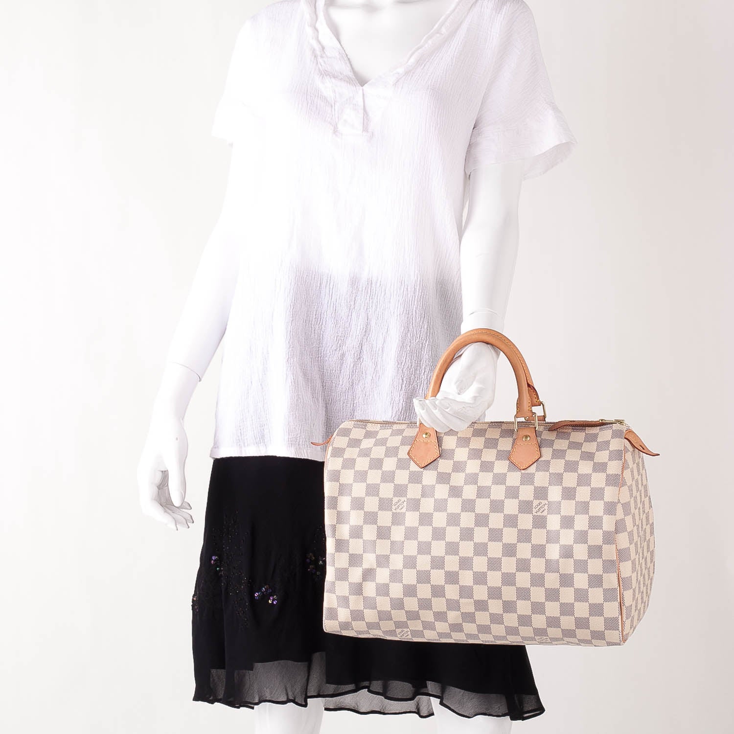 Louis Vuitton Damier Azur Speedy 35 2 of 8