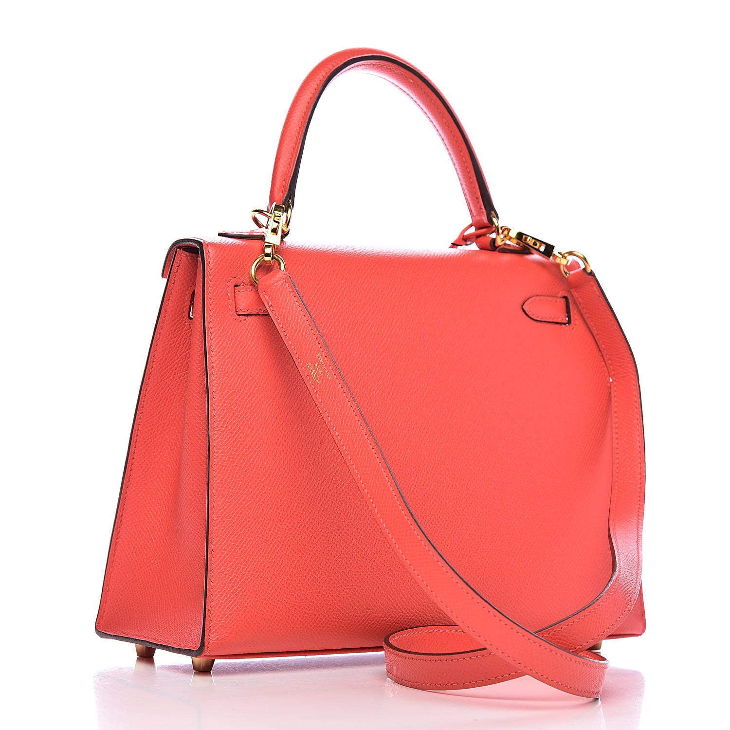 Hermes Epsom Kelly Sellier 25 Rose Jaipur 3 of 35