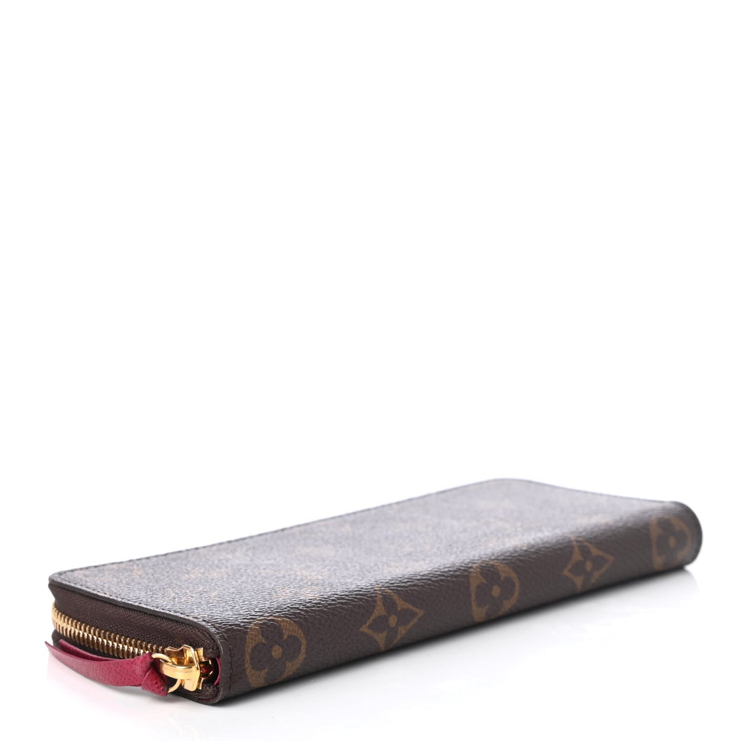 Monogram Clemence Wallet Fuchsia