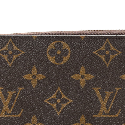 Louis Vuitton Monogram Clemence Wallet Fuchsia 7 of 8