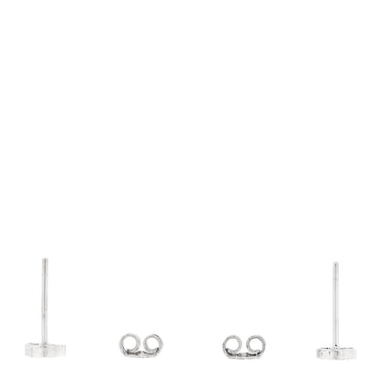 Jennifer Meyer 18K White Gold Diamond Mini Star Stud Earrings 3 of 4