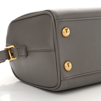 Saint Laurent Calfskin Classic Baby Duffle Fog 9 of 12
