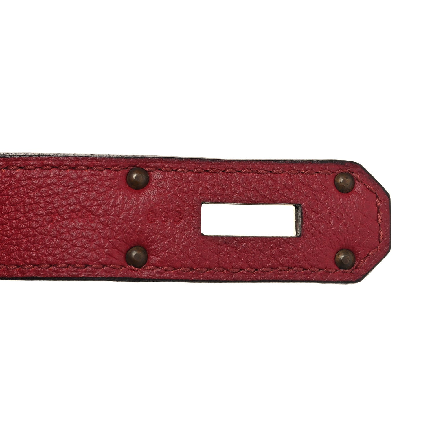 Hermes Togo HAC Birkin 40 Rouge Grenat 7 of 13