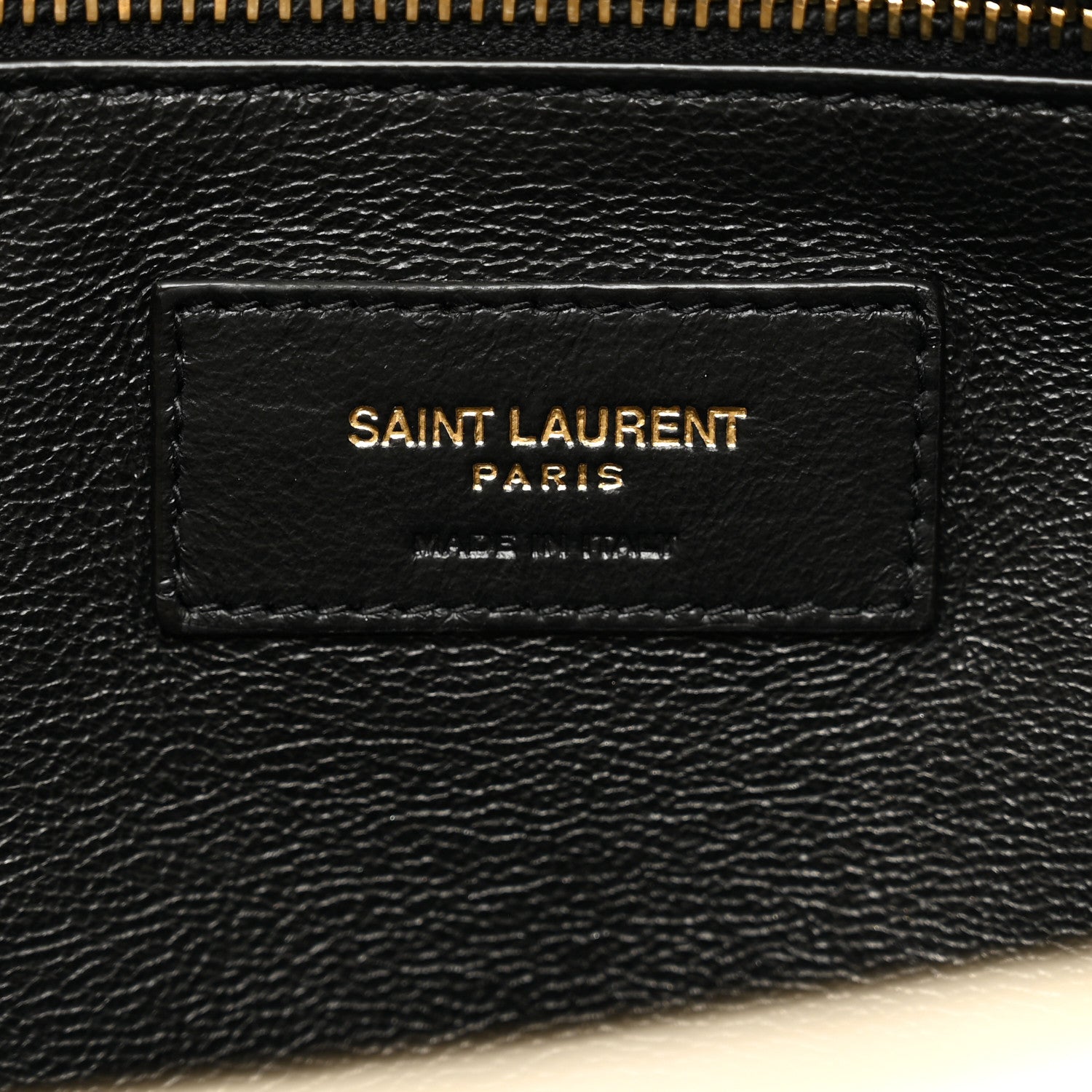 Saint Laurent Metallic Lambskin Quilted Sade Puffer Envelope Clutch Platino 6 of 8