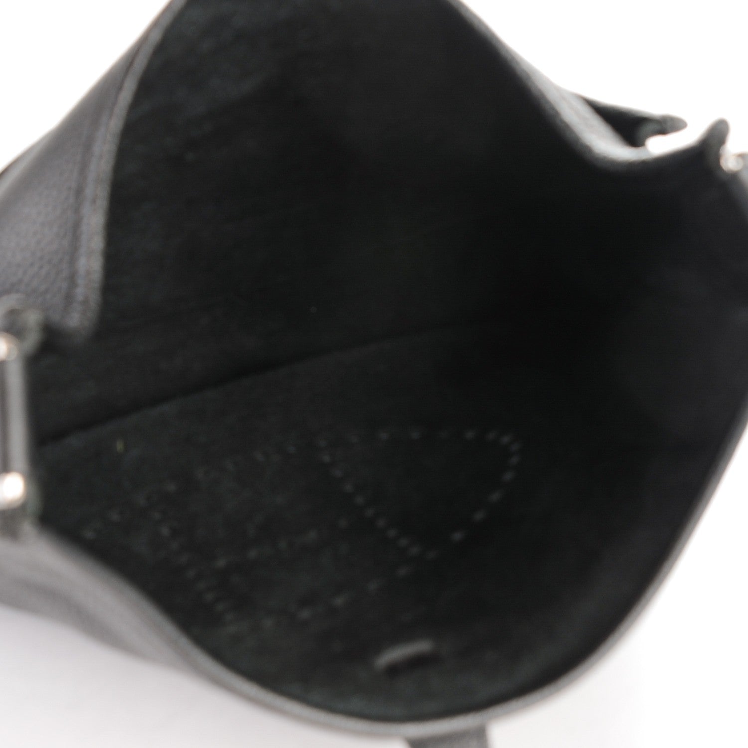 Hermes Taurillon Clemence Evelyne III PM Black 11 of 13