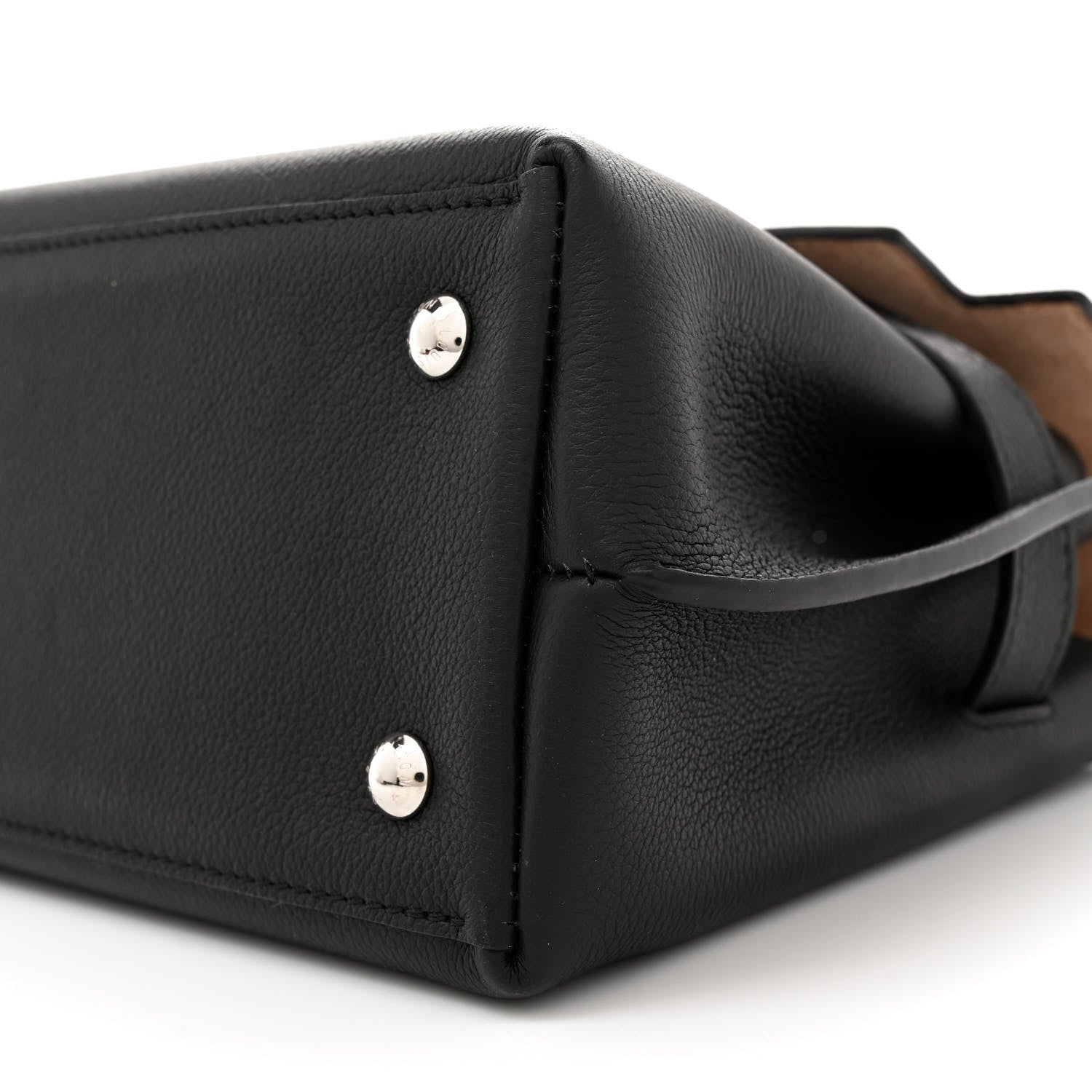 Louis Vuitton Calfskin Lockme Ever BB Black 9 of 9