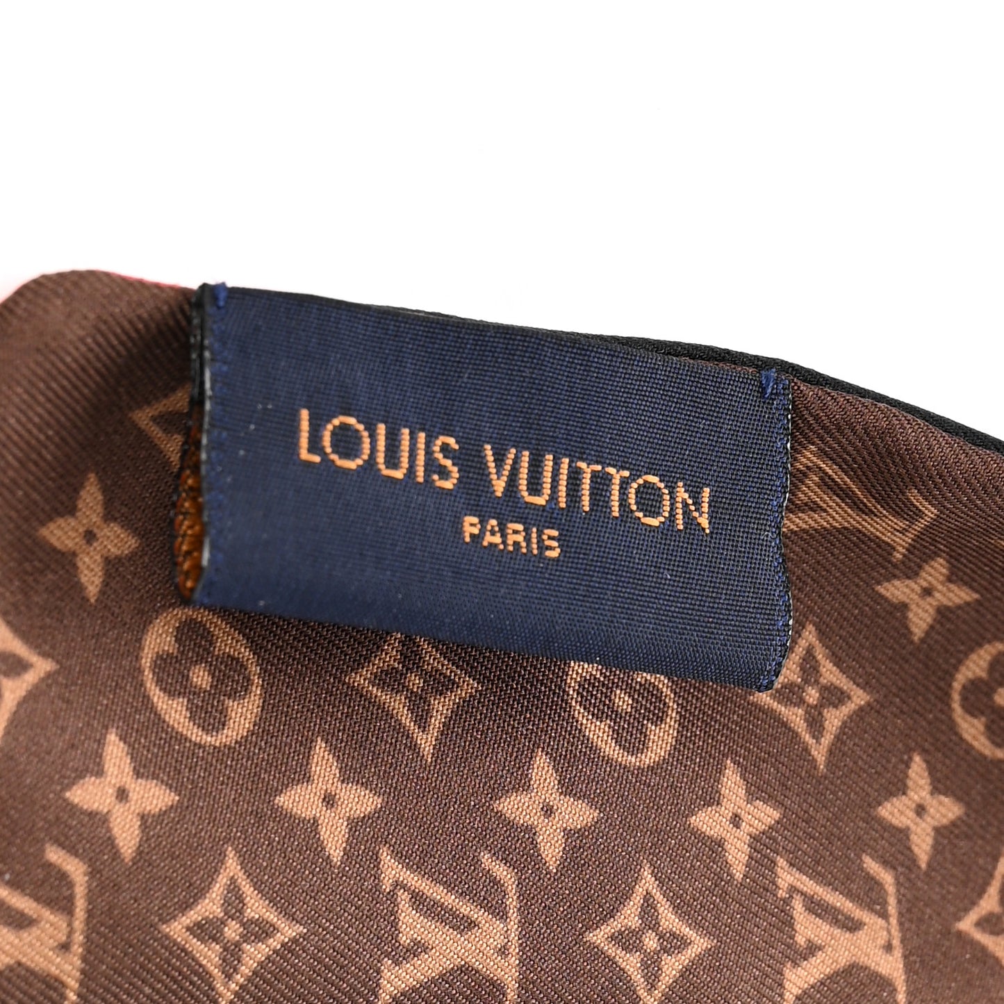 Silk Monogram LV Stories BB Bandeau Black