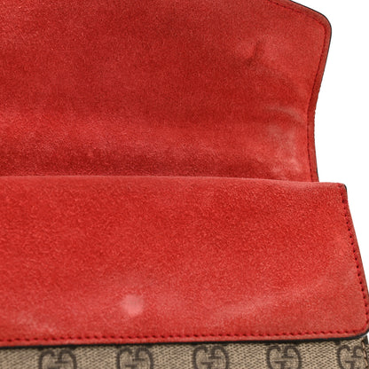Gucci GG Supreme Monogram Mini Dionysus Shoulder Bag Hibiscus Red 11 of 13