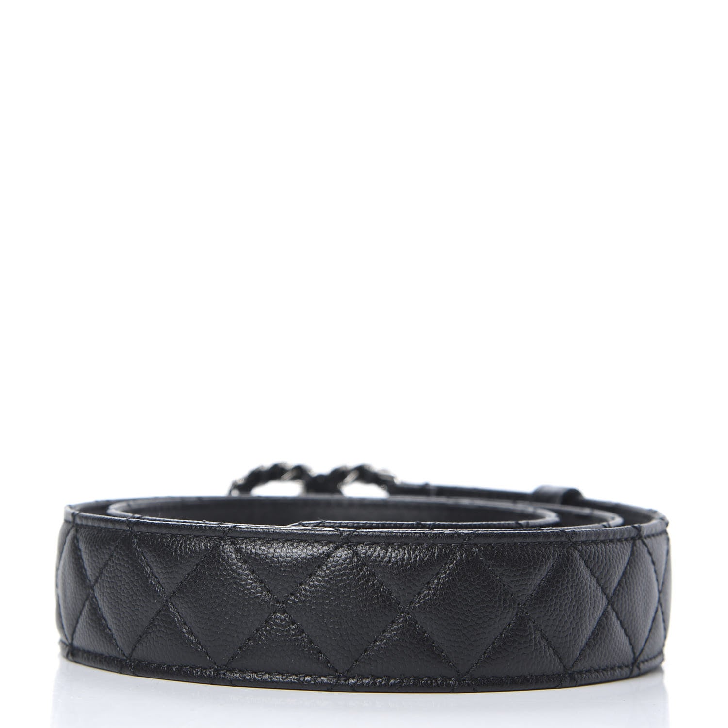 Chanel Caviar Quilted CC Chain Belt 90 36 Black 2 of 5