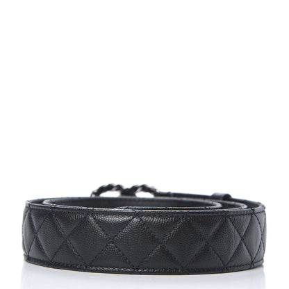 Chanel Caviar Quilted CC Chain Belt 90 36 Black 2 of 5
