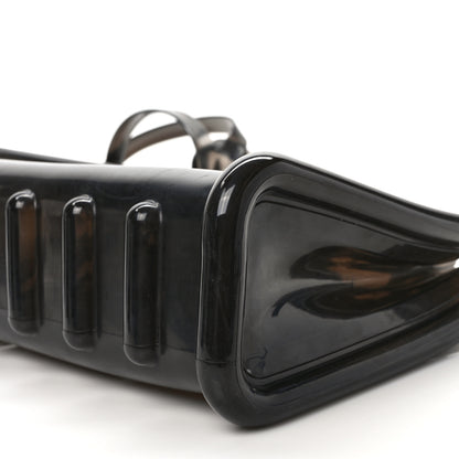 Telfar x MELISSA Jelly Medium Shopping Bag Clear Black 8 of 8