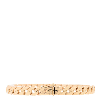Tiffany 14K Rose Gold Curb Link Chain Bracelet 2 of 3