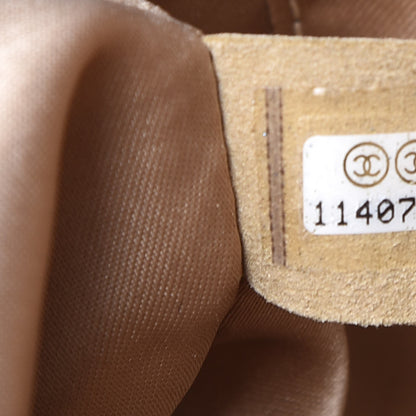 Chanel Lambskin Quilted Pochette Brown 7 of 7