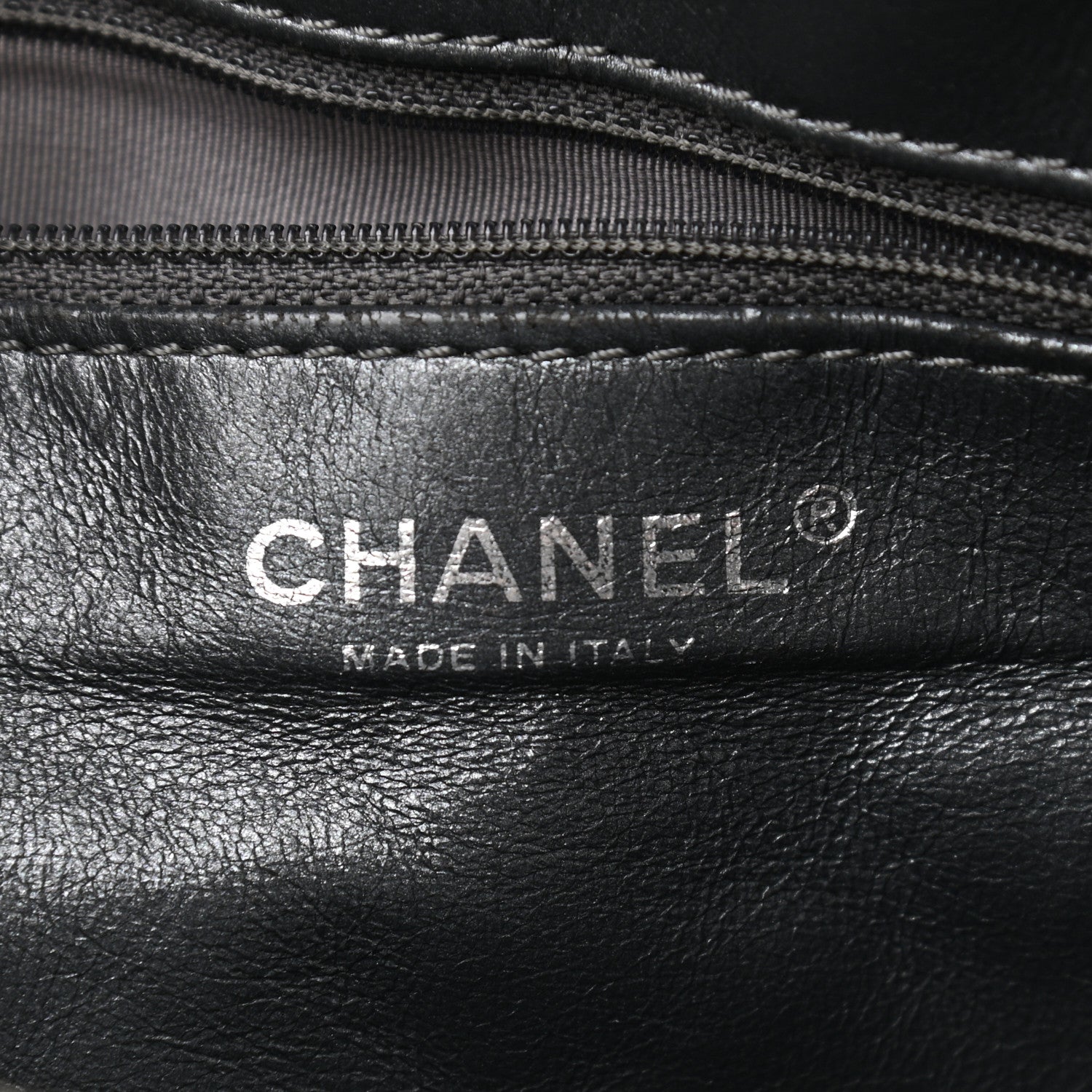 Chanel Metallic Aged Calfskin Quilted Large Reissue Camera Case Silver 6 of 12