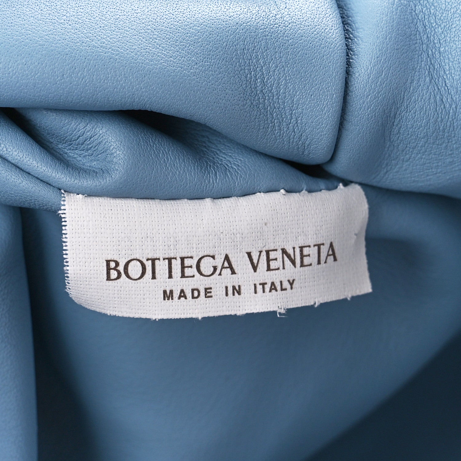 Bottega Veneta Smooth Butter Calf The Pouch Oversized Clutch Ice 8 of 11