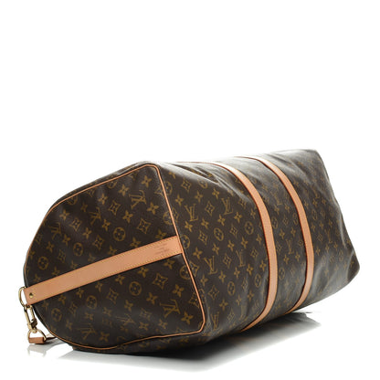 Louis Vuitton Monogram Keepall Bandouliere 55 5 of 11
