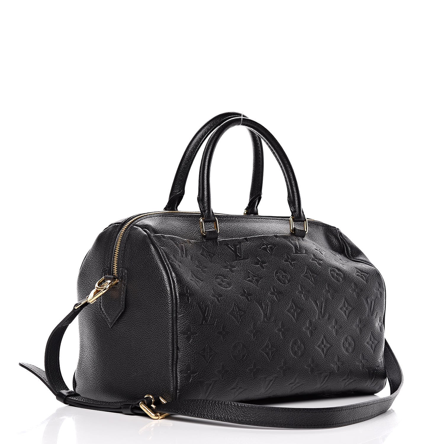 Louis Vuitton Empreinte Speedy Bandouliere 30 NM Black 3 of 9