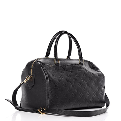 Louis Vuitton Empreinte Speedy Bandouliere 30 NM Black 3 of 9