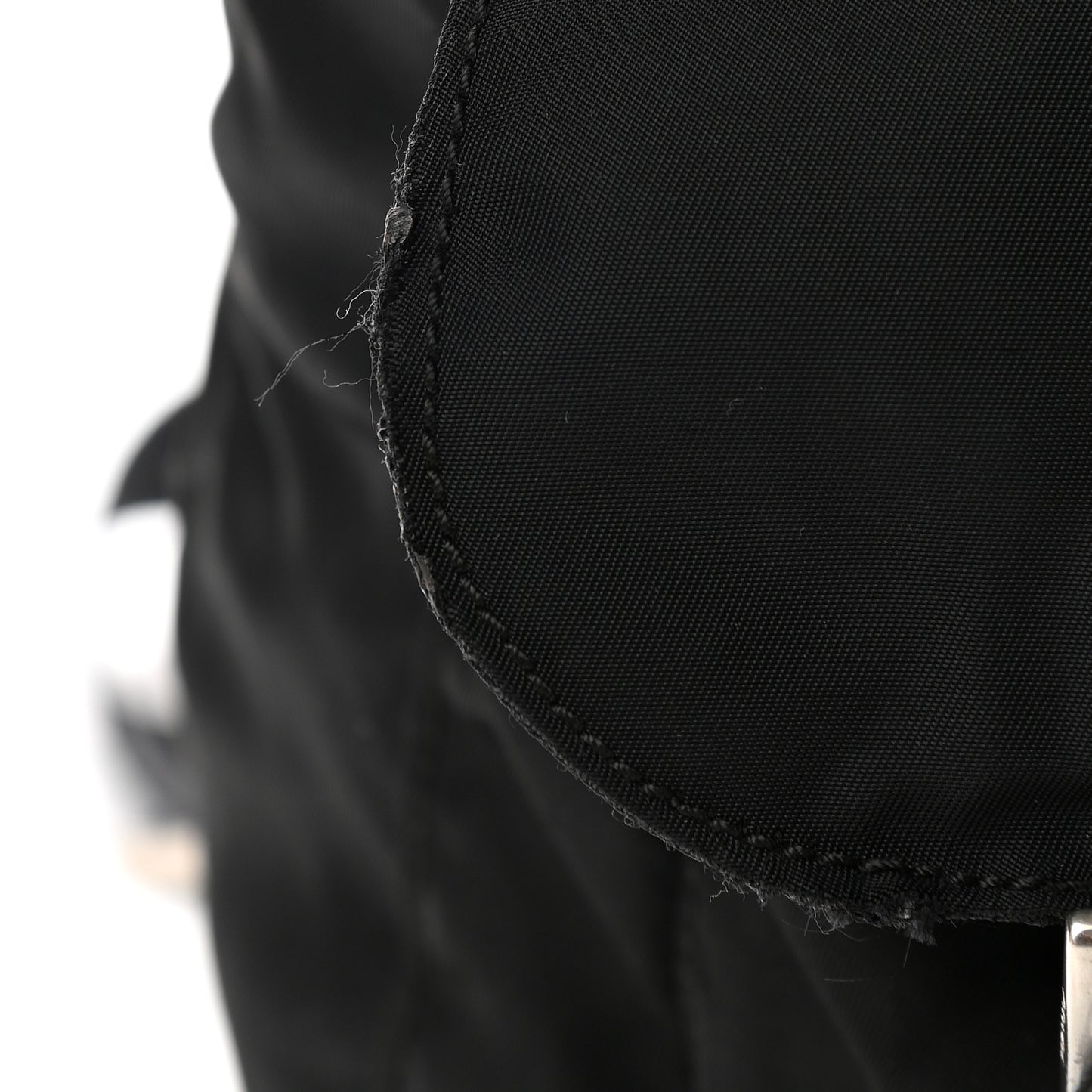 Nylon Vela Medium Backpack Black