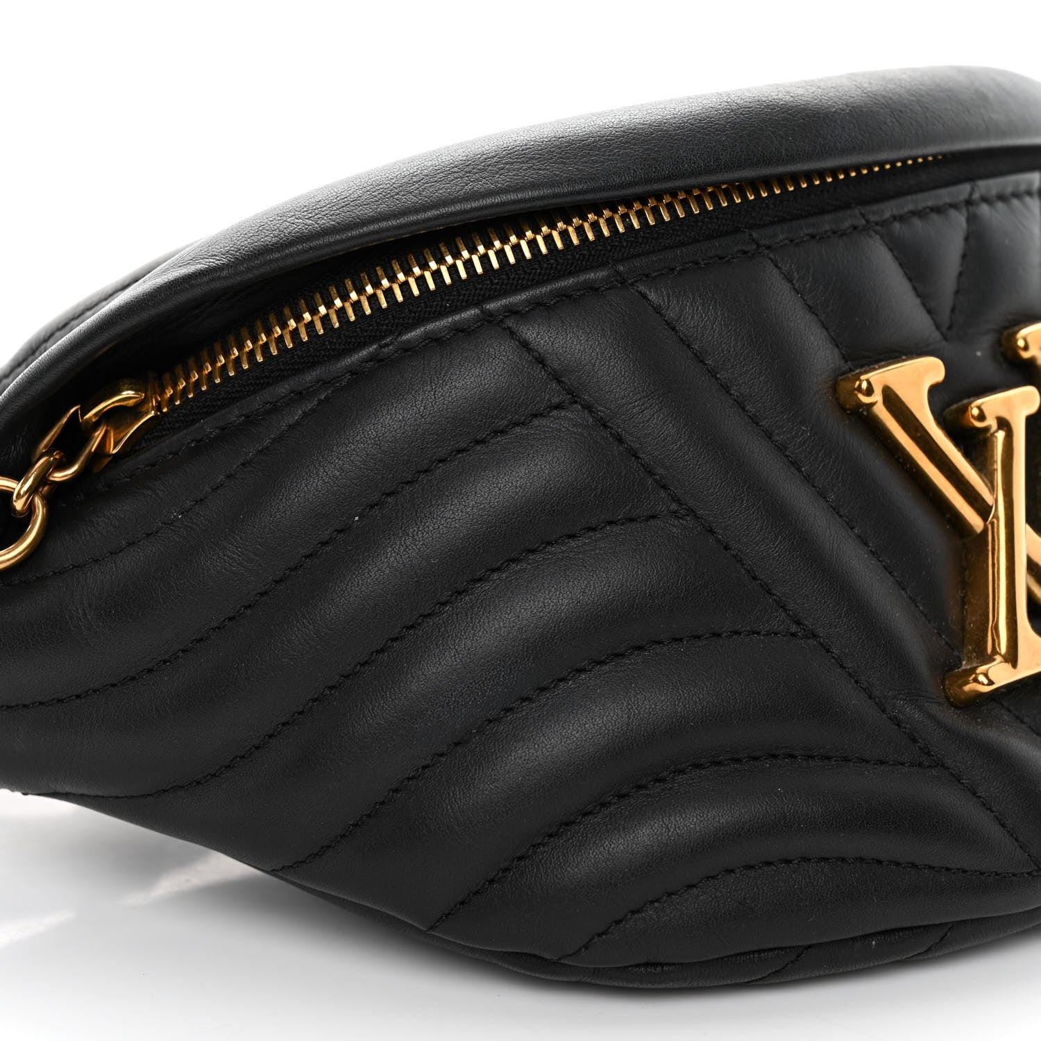 Louis Vuitton Monogram New Wave Bumbag Black 9 of 10