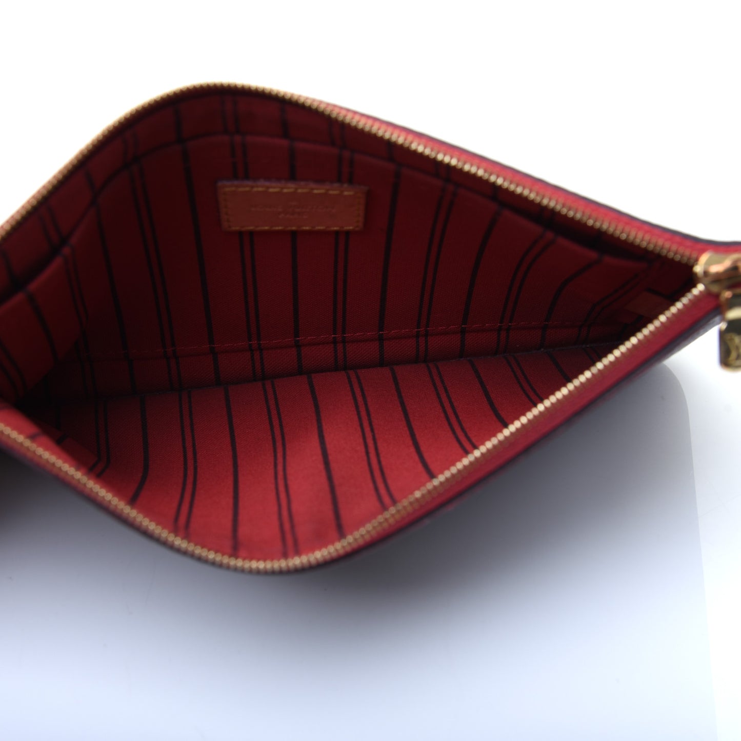 Monogram Neverfull MM GM Pochette Cherry