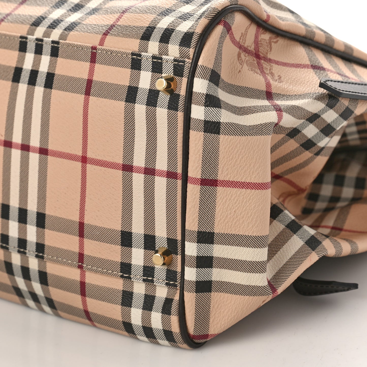 Haymarket Check Small Canterbury Tote Chocolate