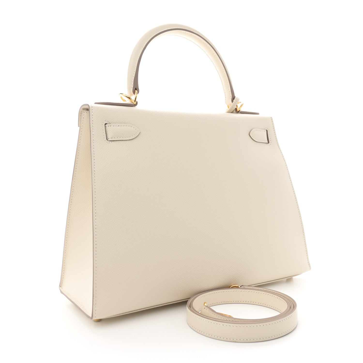 Hermes Epsom Kelly Sellier 28 Craie 3 of 11