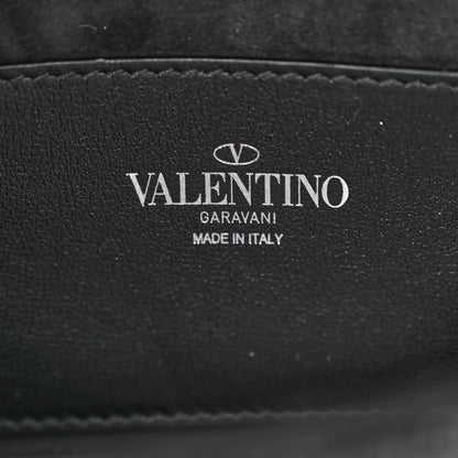 Valentino Garavani Swarovski Crystal Embroidered Vlogo Small Loco Shoulder Bag Crystal Black 6 of 9