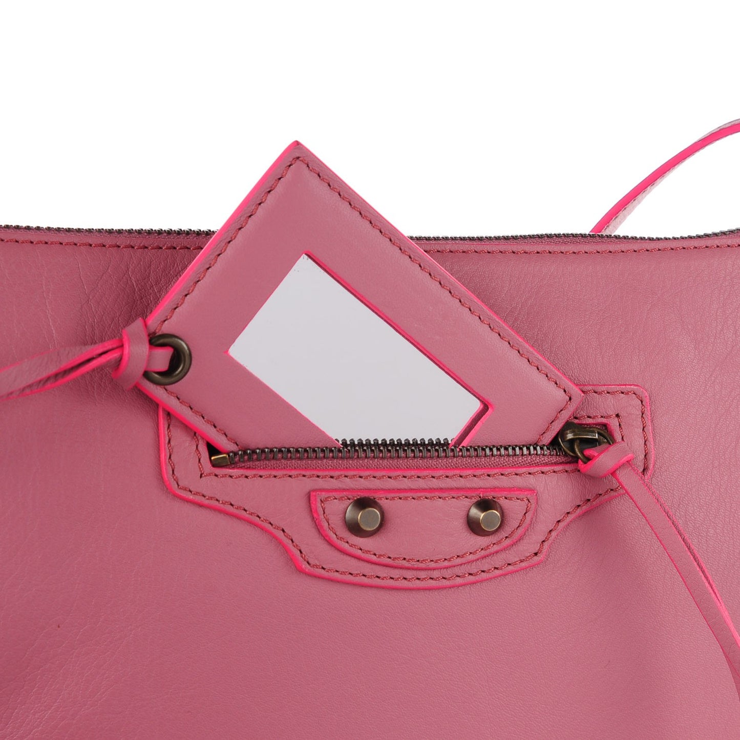 Calfskin Papier Highlight Neo Crossbody Rose Anglaise