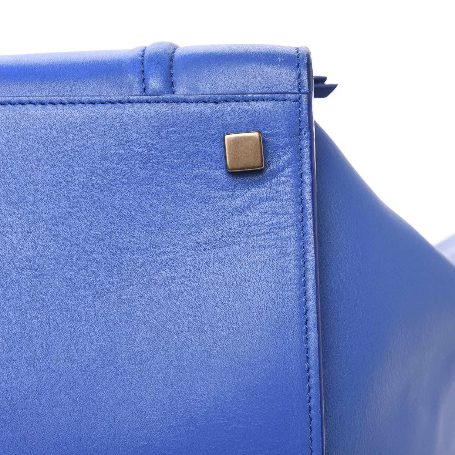 Celine Smooth Calfskin Medium Phantom Luggage Electric Blue 9 of 13