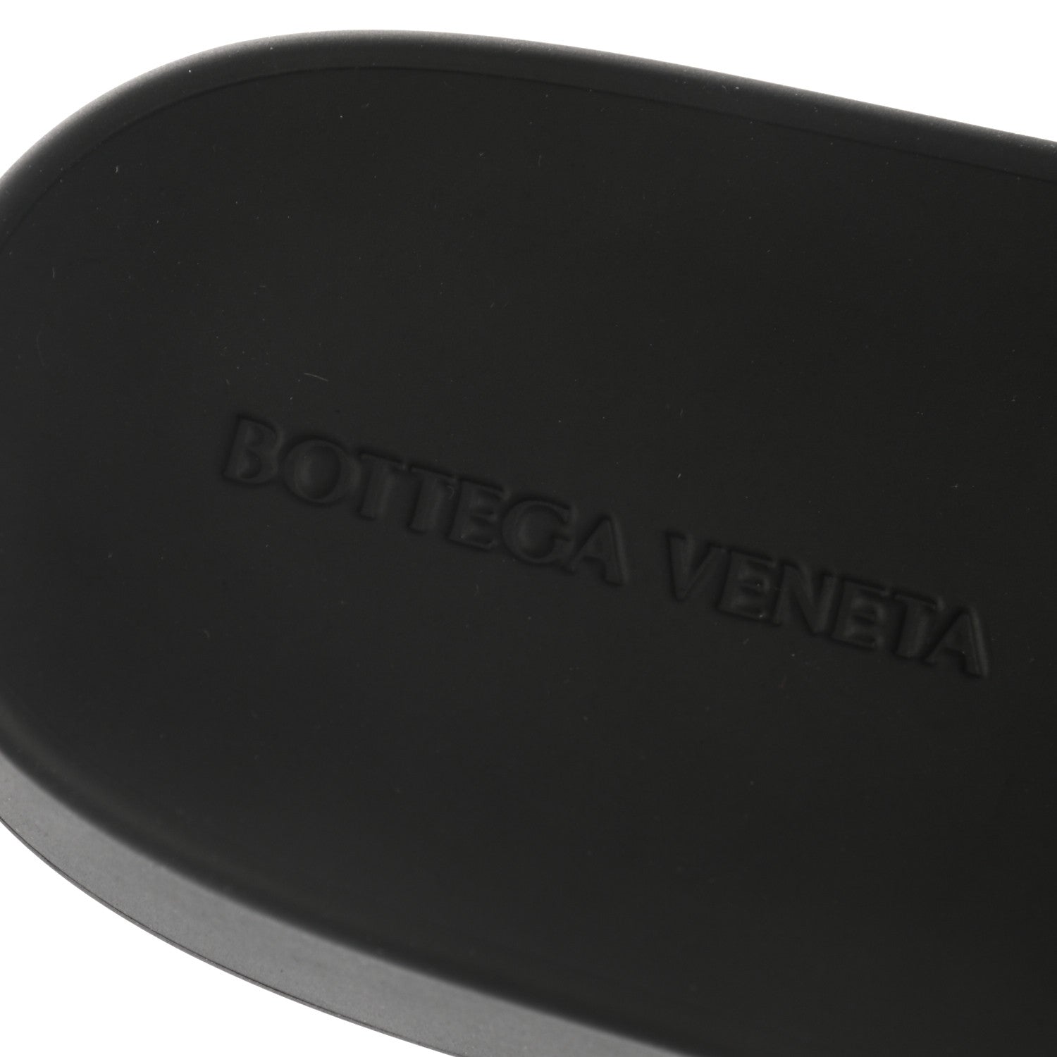 Bottega Veneta Rubber Mens The Slider Sandals 45 Black 7 of 7