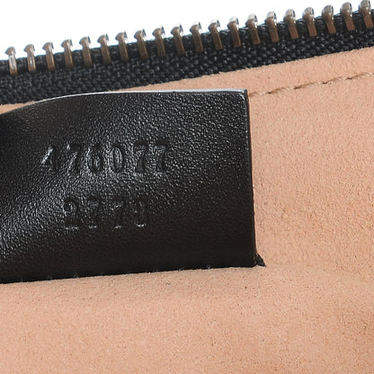 Gucci Calfskin Trapuntata Queen Margaret Oversized Zip Pouch Blue Agata Hibiscus Red Mystic White Sugar Pink 7 of 9