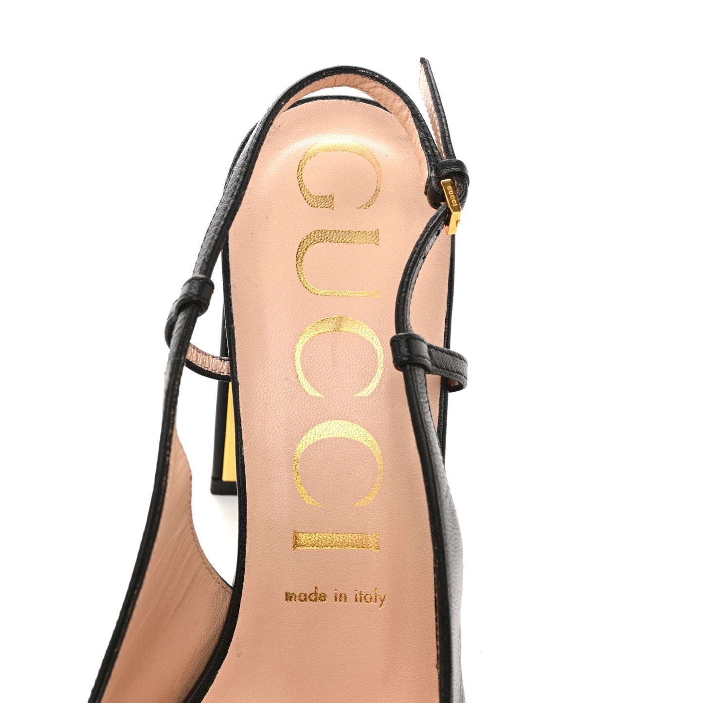 Malaga Kid Horsebit 75mm Slingback Pumps 40 Black