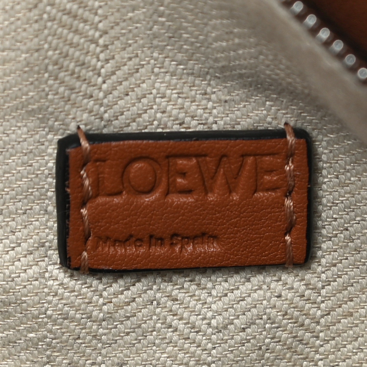 Loewe Calfskin Mini Puzzle Bag Tan 6 of 14