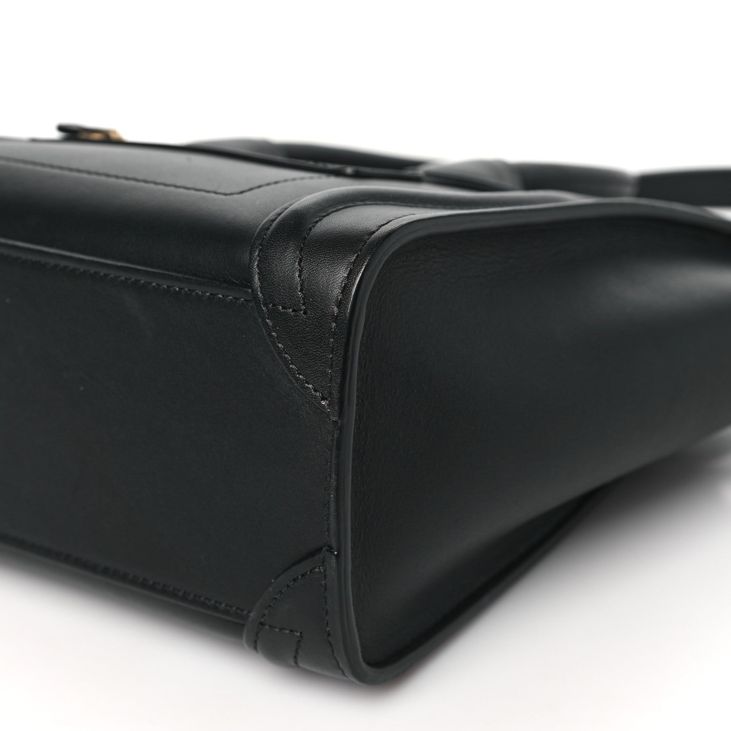 Celine Smooth Calfskin Nano Luggage Black 10 of 10