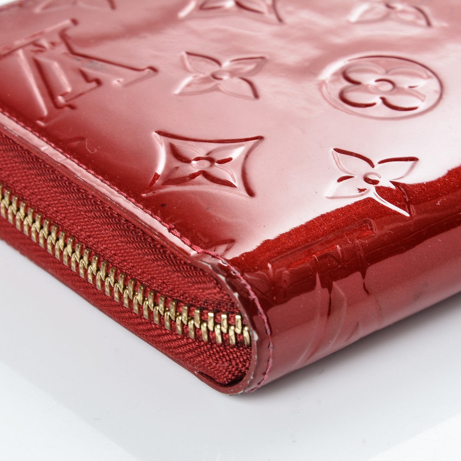 Louis Vuitton Vernis Zippy Wallet Pomme D'Amour 11 of 11