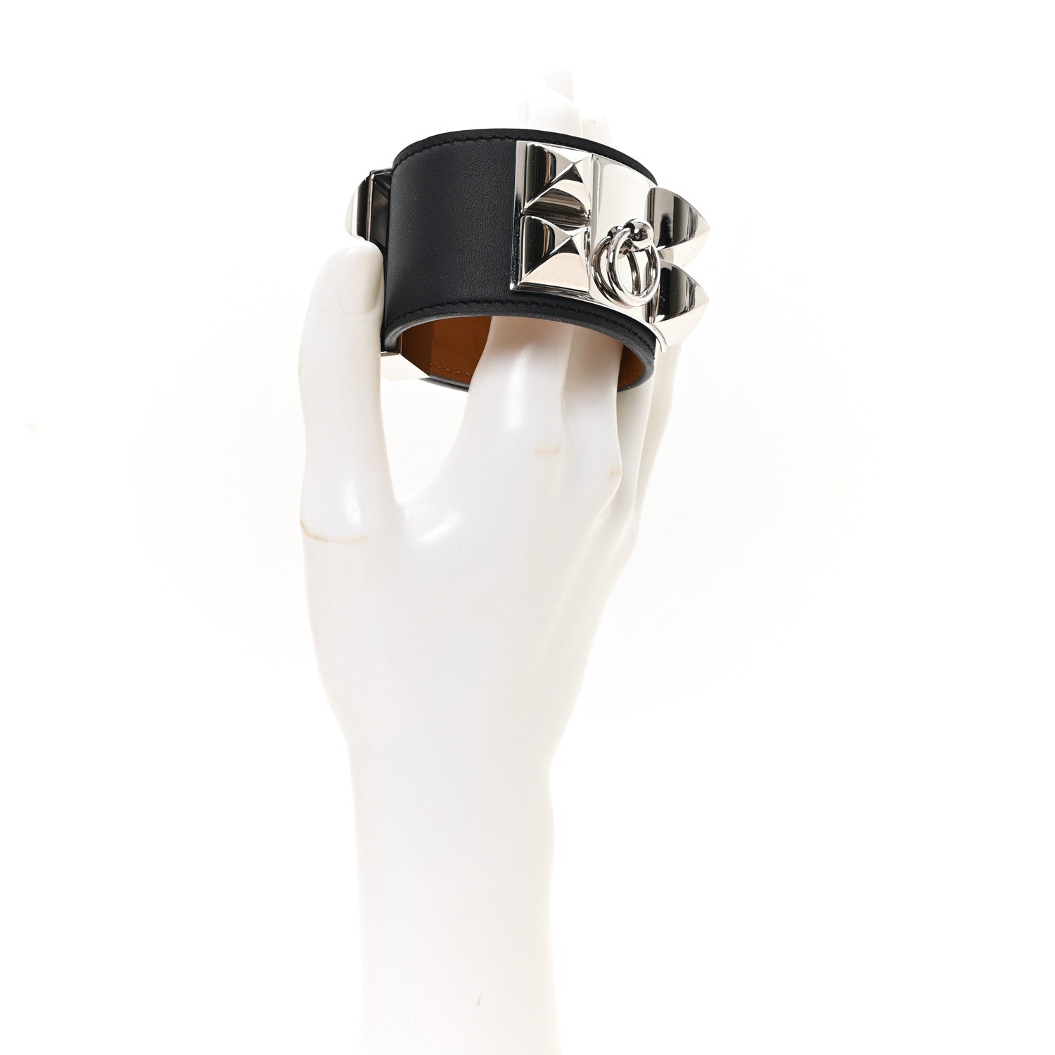 Hermes Swift Collier de Chien CDC Bracelet S Black 2 of 6