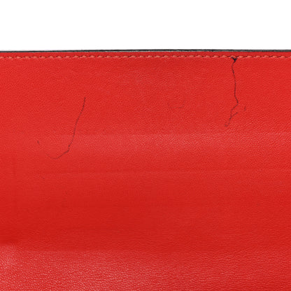 Celine Drummed Calfskin Large Multifunction Flap Wallet Dune 10 of 10