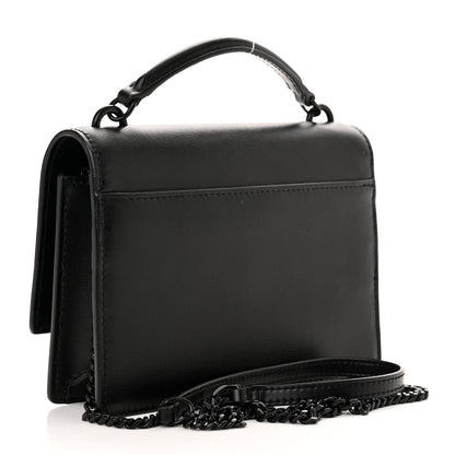 Saint Laurent Calfskin Monogram Sunset Chain Wallet Black 3 of 18