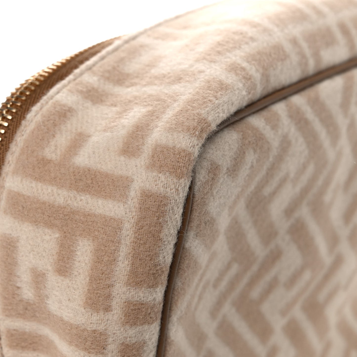 Wool FF 1974 Organizer Beige Cammello Sand
