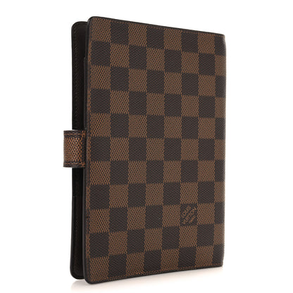 Louis Vuitton Damier Ebene Medium Ring Agenda Cover 3 of 8