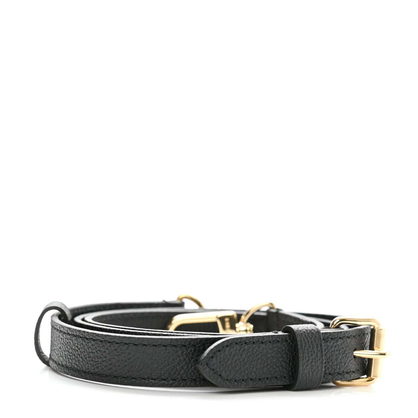 Calfskin 16mm Adjustable Shoulder Strap Black