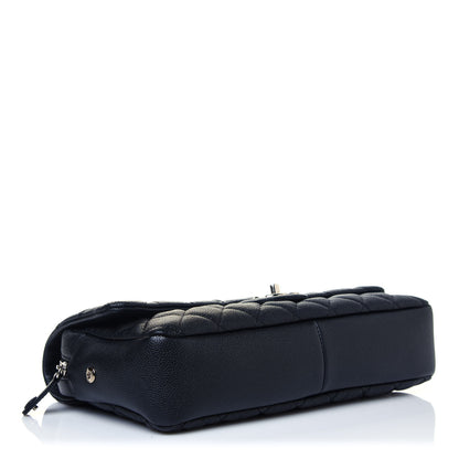 Chanel Caviar Quilted Jumbo Easy Flap Black 4 of 12