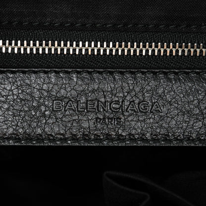 Balenciaga Agneau Classic Silver Hardware Velo Black 6 of 7