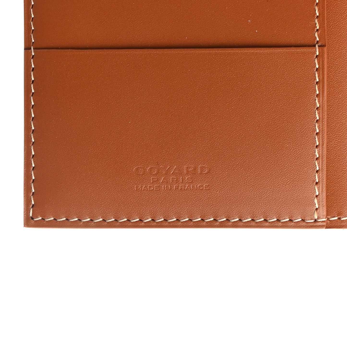 Goyardine Grenelle Passport Wallet Black Gold